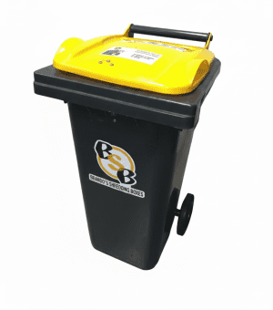 Corporate 80L Locked Security Bin